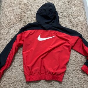 Nike Black Jacket with Red Trim